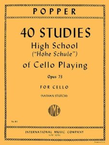 Popper, David - 40 Studies: High School of Cello Playing, Op. 73